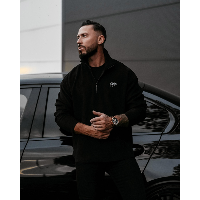 BLUZA MĘSKA POLAR OLAVOGA MEN LUMIS BLACK