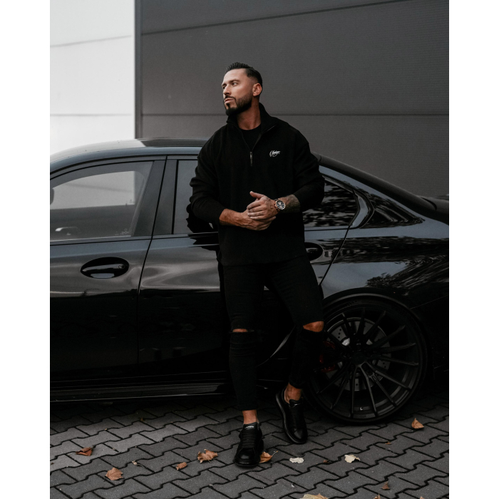 BLUZA MĘSKA POLAR OLAVOGA MEN LUMIS BLACK