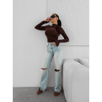 BLUZKA GOLF OLAVOGA AUTUMN HUG BROWN