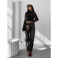 BLUZKA GOLF OLAVOGA AUTUMN HUG BLACK