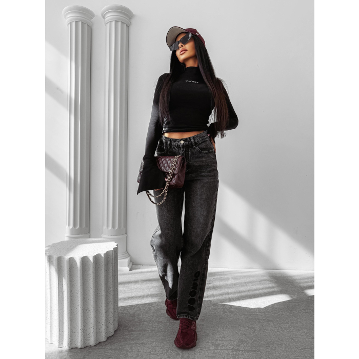 BLUZKA GOLF OLAVOGA AUTUMN HUG BLACK