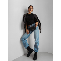 BLUZKA T-SHIRT DAMSKI HAFT OLAVOGA LOE BLACK