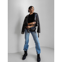 BLUZKA T-SHIRT DAMSKI HAFT OLAVOGA LOE BLACK