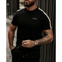 BLUZKA T-SHIRT MĘSKI OLAVOGA MEN FLYRAIC BLACK