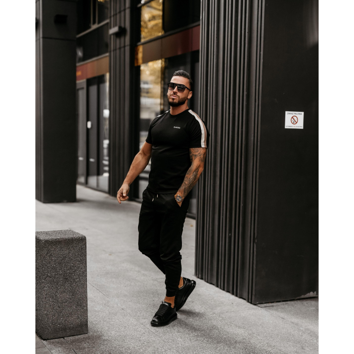 BLUZKA T-SHIRT MĘSKI OLAVOGA MEN FLYRAIC BLACK