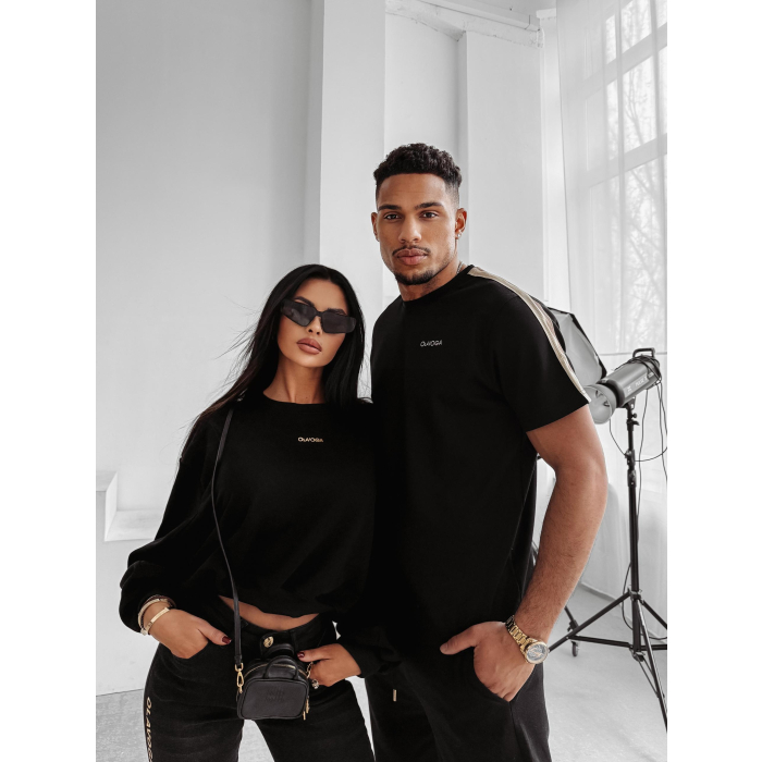 BLUZKA T-SHIRT MĘSKI OLAVOGA MEN FLYRAIC BLACK