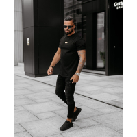 BLUZKA T-SHIRT MĘSKI OLAVOGA MEN GOLDEN BLACK