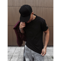 BLUZKA T-SHIRT MĘSKI OLAVOGA MEN RAVEN BLACK