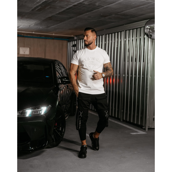 BLUZKA T-SHIRT MĘSKI OLAVOGA MEN RAVEN ECRU