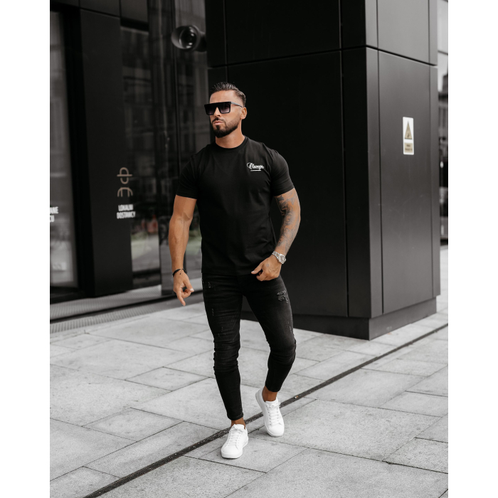 BLUZKA T-SHIRT MĘSKI OLAVOGA MEN SORO BREEZE BLACK