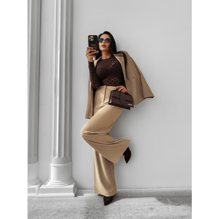 BODY DAMSKIE KORONKOWE OLAVOGA RAINSPELL BROWN