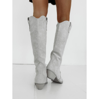 BUTY DAMSKIE KOZAKI KOWBOJKI OLAVOGA SHOES POINT BEIGE