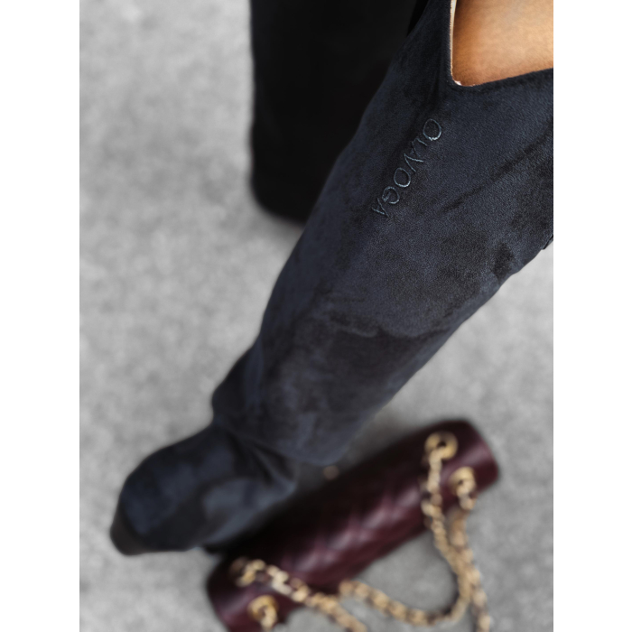 BUTY DAMSKIE KOZAKI KOWBOJKI OLAVOGA SHOES POINT GRAFIT