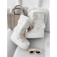 BUTY DAMSKIE ŚNIEGOWCE MOON OLAVOGA SHOES WENUS WHITE