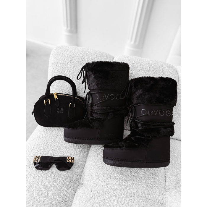 BUTY DAMSKIE ŚNIEGOWCE MOON OLAVOGA SHOES WENUS BLACK