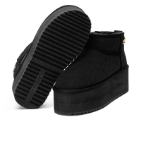 BUTY DAMSKIE ŚNIEGOWCE OLAVOGA SHOES MISTY BLACK