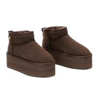 BUTY DAMSKIE ŚNIEGOWCE OLAVOGA SHOES MISTY BROWN