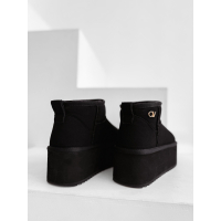 BUTY DAMSKIE ŚNIEGOWCE OLAVOGA SHOES MISTY BLACK
