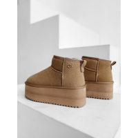 BUTY DAMSKIE ŚNIEGOWCE OLAVOGA SHOES MISTY BEIGIE