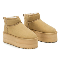 BUTY DAMSKIE ŚNIEGOWCE OLAVOGA SHOES MISTY BEIGIE