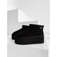 BUTY DAMSKIE ŚNIEGOWCE OLAVOGA SHOES MISTY BLACK