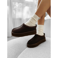 BUTY DAMSKIE ŚNIEGOWCE SLIP-ON OLAVOGA SHOES CUSIE BROWN