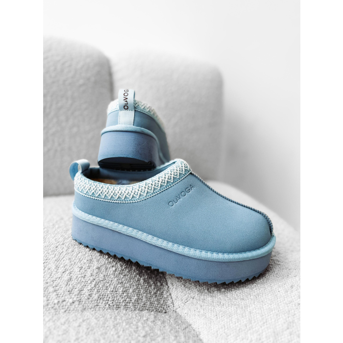 BUTY DAMSKIE ŚNIEGOWCE SLIP-ON OLAVOGA SHOES CUSIE BABY BLUE