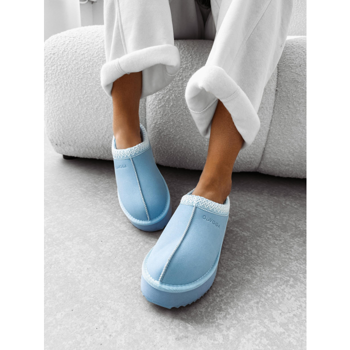 BUTY DAMSKIE ŚNIEGOWCE SLIP-ON OLAVOGA SHOES CUSIE BABY BLUE