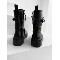BUTY DAMSKIE WORKERY GOLD OLAVOGA SHOES DICE BLACK