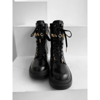 BUTY DAMSKIE WORKERY GOLD OLAVOGA SHOES DICE BLACK