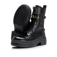 BUTY DAMSKIE WORKERY GOLD OLAVOGA SHOES DICE BLACK