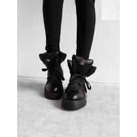 BUTY DAMSKIE WORKERY OLAVOGA SHOES BADDIE BLACK