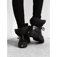 BUTY DAMSKIE WORKERY OLAVOGA SHOES BADDIE BLACK