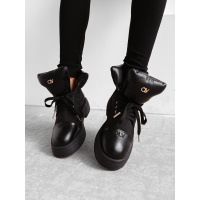 BUTY DAMSKIE WORKERY OLAVOGA SHOES BADDIE BLACK