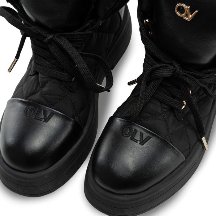 BUTY DAMSKIE WORKERY OLAVOGA SHOES BADDIE BLACK