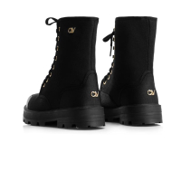 BUTY DAMSKIE WORKERY OLAVOGA SHOES PASSY BLACK