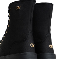 BUTY DAMSKIE WORKERY OLAVOGA SHOES PASSY BLACK