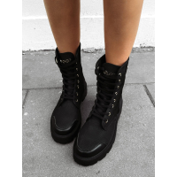 BUTY DAMSKIE WORKERY OLAVOGA SHOES PASSY BLACK