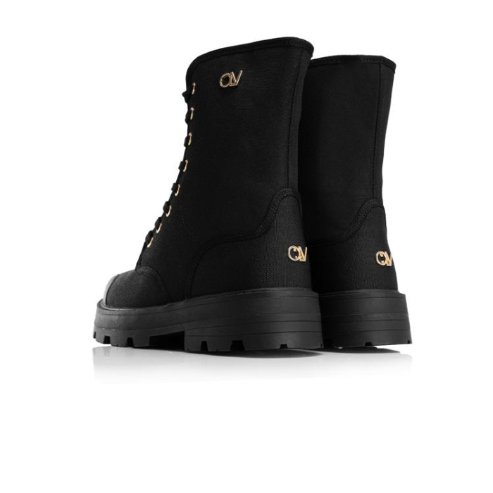 BUTY DAMSKIE WORKERY OLAVOGA SHOES PASSY BLACK