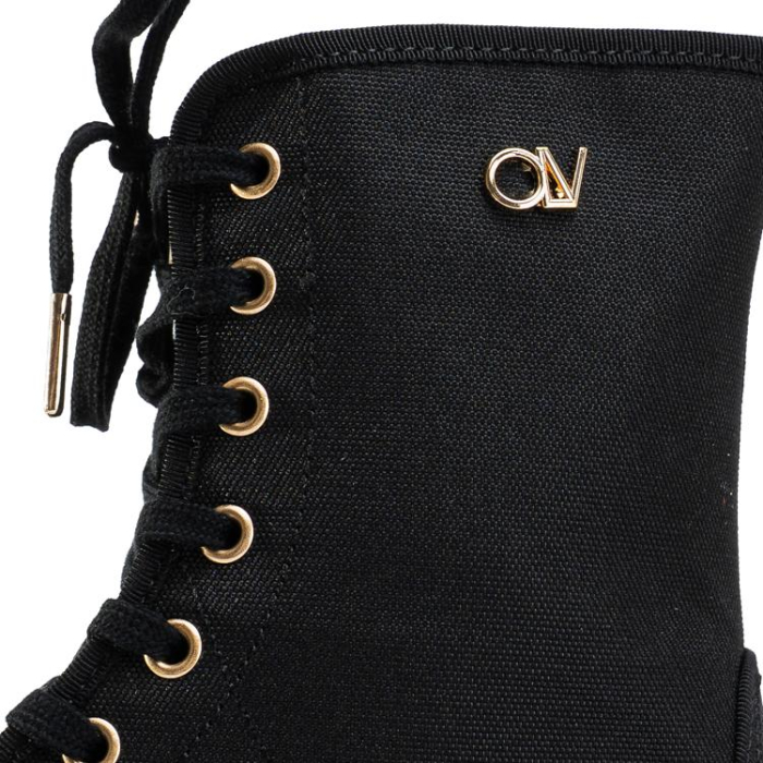 BUTY DAMSKIE WORKERY OLAVOGA SHOES PASSY BLACK