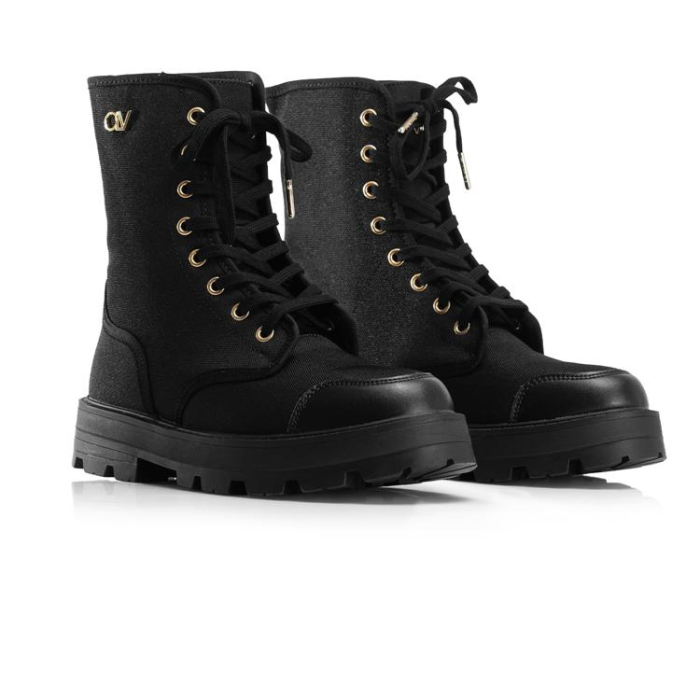 BUTY DAMSKIE WORKERY OLAVOGA SHOES PASSY BLACK
