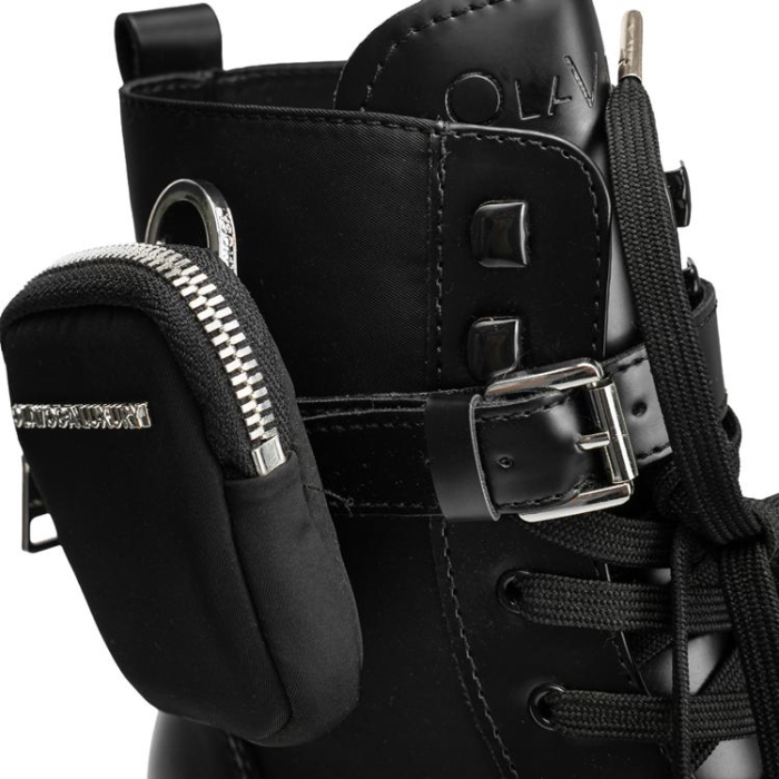 BUTY DAMSKIE WORKERY SASZETKA OLAVOGA SHOES TREAKLY BLACK