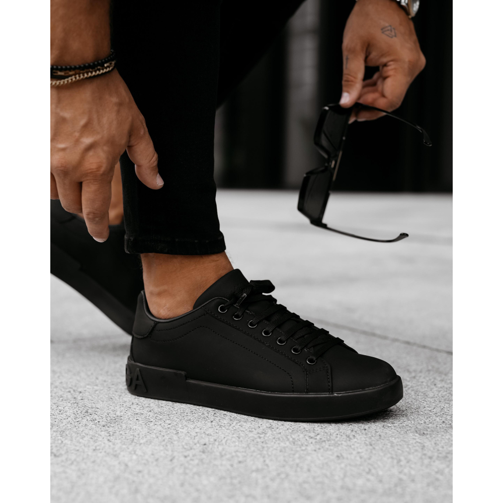 BUTY MĘSKIE OLAVOGA MEN SHOES PRIVE BLACK