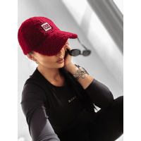 CZAPKA Z DASZKIEM BEJSBOLÓWKA DŻOKEJKA OLAVOGA CAP SAAL BURGUND