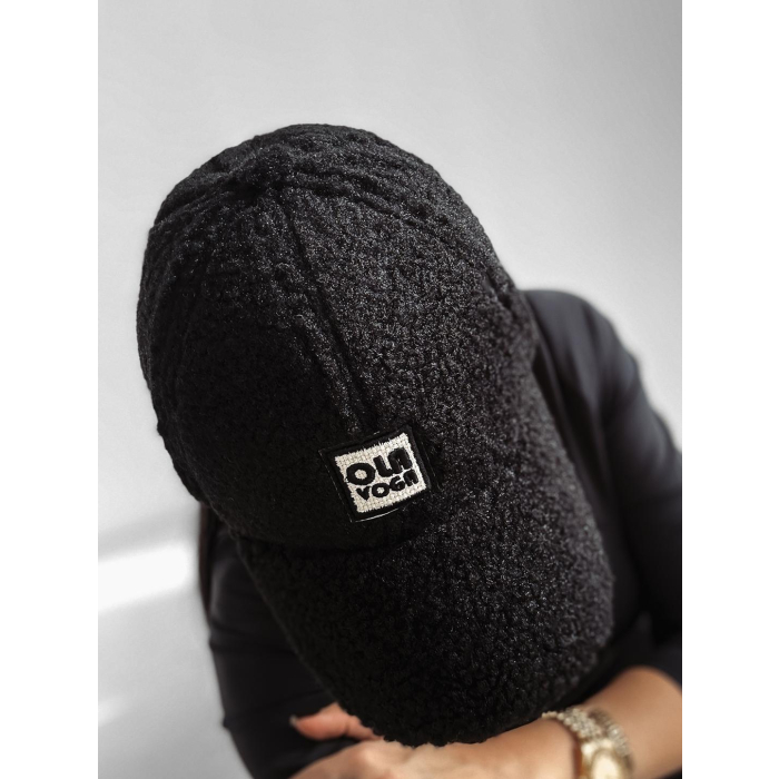 CZAPKA Z DASZKIEM BEJSBOLÓWKA DŻOKEJKA OLAVOGA CAP SAAL BLACK