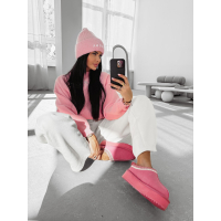 CZAPKA ZIMOWA OLAVOGA MEDINA PUDER PINK