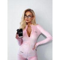 KOMBINEZON WELUROWY OLAVOGA CRISTAL FLARE PUDER