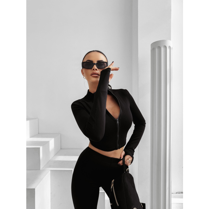 KOMPLET DAMSKI MODELUJĄCY OLAVOGA WINDSCRIPT BLACK