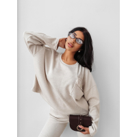 KOMPLET DAMSKI SWETERKOWY OLAVOGA AURIC BEIGE