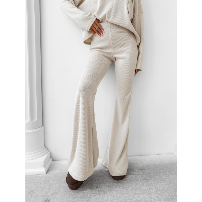 KOMPLET DAMSKI SWETERKOWY OLAVOGA AURIC BEIGE